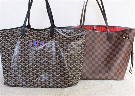 goyard neverfull mm|neverfull vs goyard.